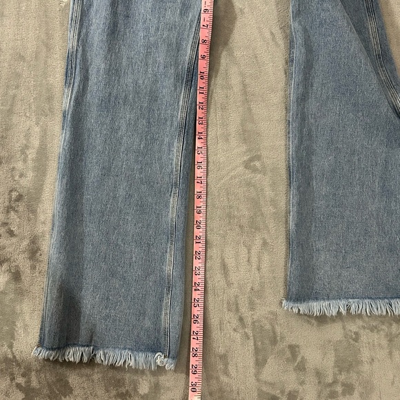 Anthropologie seventy + mochi Mabel high waisted wide leg jeans - Picture 13 of 16